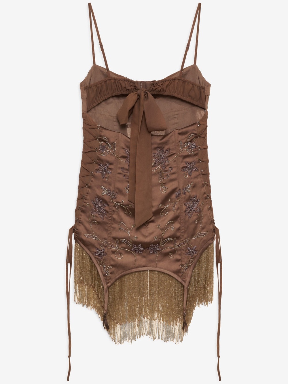 For Love and Lemons Olea Mini Dress Size medium NWT Retail $449 - Picture 6 of 15